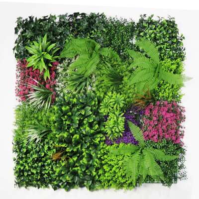 绿植墙草防坪装饰晒室外仿假草皮仿真绿植绿色墙面背真景花墙塑料