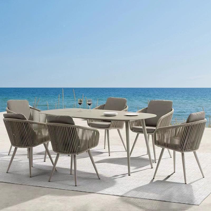 户外椅组合庭院藤椅三件阳休闲藤椅桌台室内外露AAX套天花园藤编