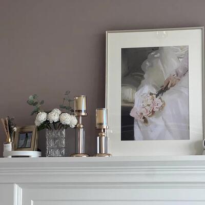 现代法式卧轻奢小挂画关美式玄餐众厅唯美装饰画室床头复FIH古艺