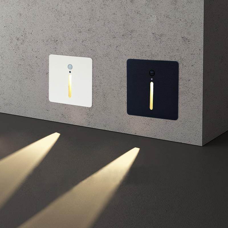 86型Fh(h(&aq梯嵌入式地脚灯人体感应灯黑白色踏步ǒ灯楼台阶踢脚,鲜花速递/花卉仿真/绿植园艺,其它园艺用品,淘宝优惠券,粉丝福利购,淘宝优惠卷