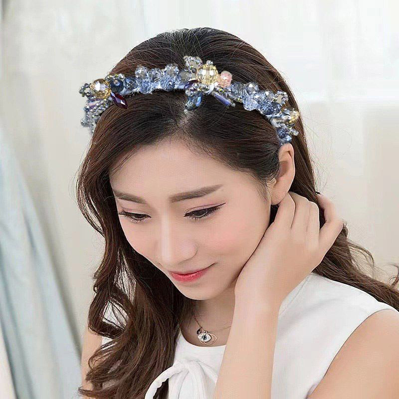 发箍女2026新款高级感洋气时尚发饰水晶流苏精致爆款日常外戴头饰