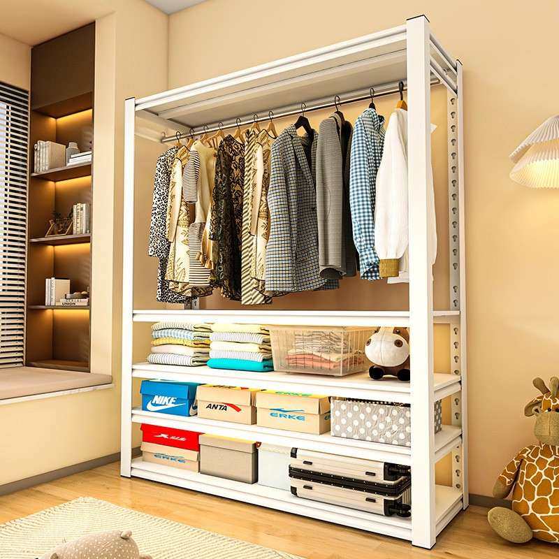 货架置纳物架衣柜开放式制挂钢衣架租房公寓351出宿舍衣橱多层收,农机/农具/农膜,其它农用工具,淘宝优惠券,粉丝福利购,淘宝优惠卷