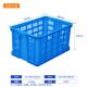 特厚70超0筐加厚快递DSZ服装 工厂中转胶框带盖储盒大货筐筐馒头物