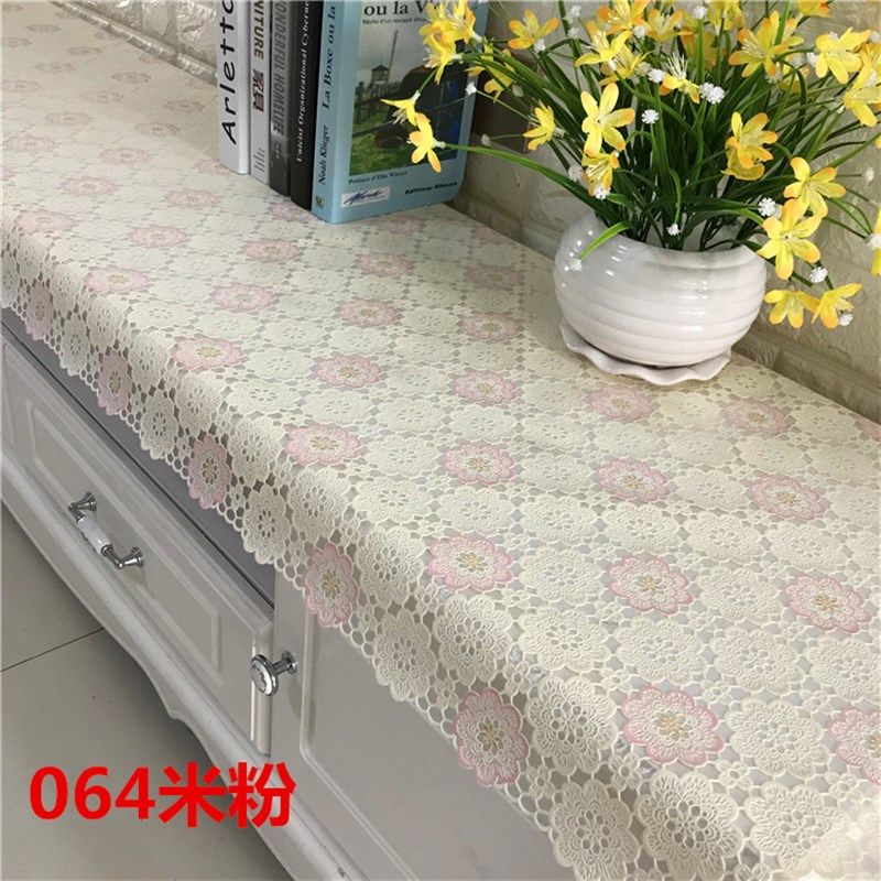 定制欧式PVC防水电视柜桌布小清新床头柜盖布防水防X尘免洗茶几垫,居家布艺,桌布,淘宝优惠券,粉丝福利购,淘宝优惠卷