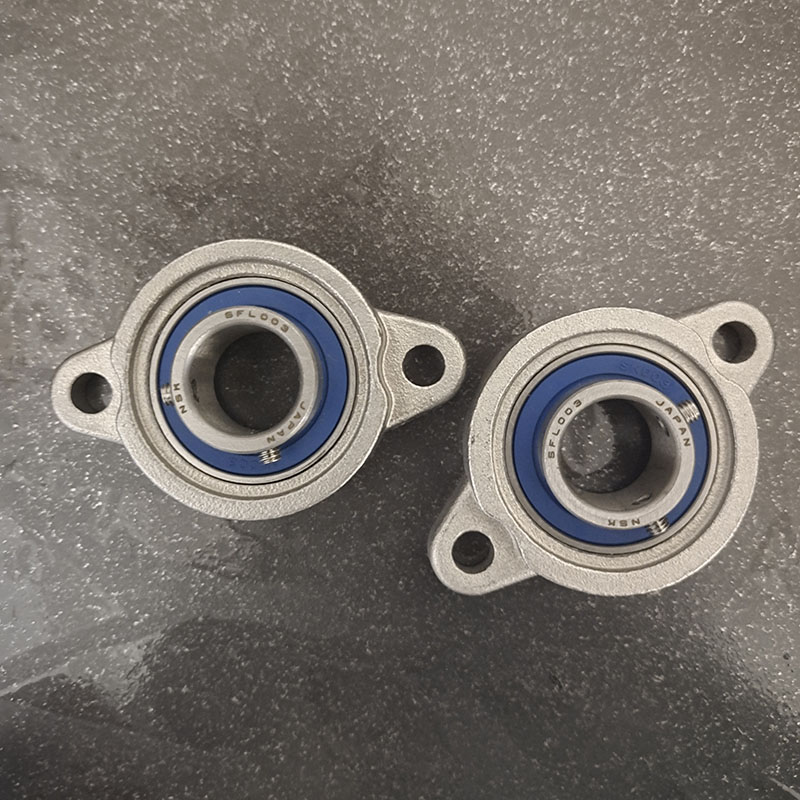 304不锈钢菱形座轴承SFL000 001 002C 003 004 005 006锌合金SKFL