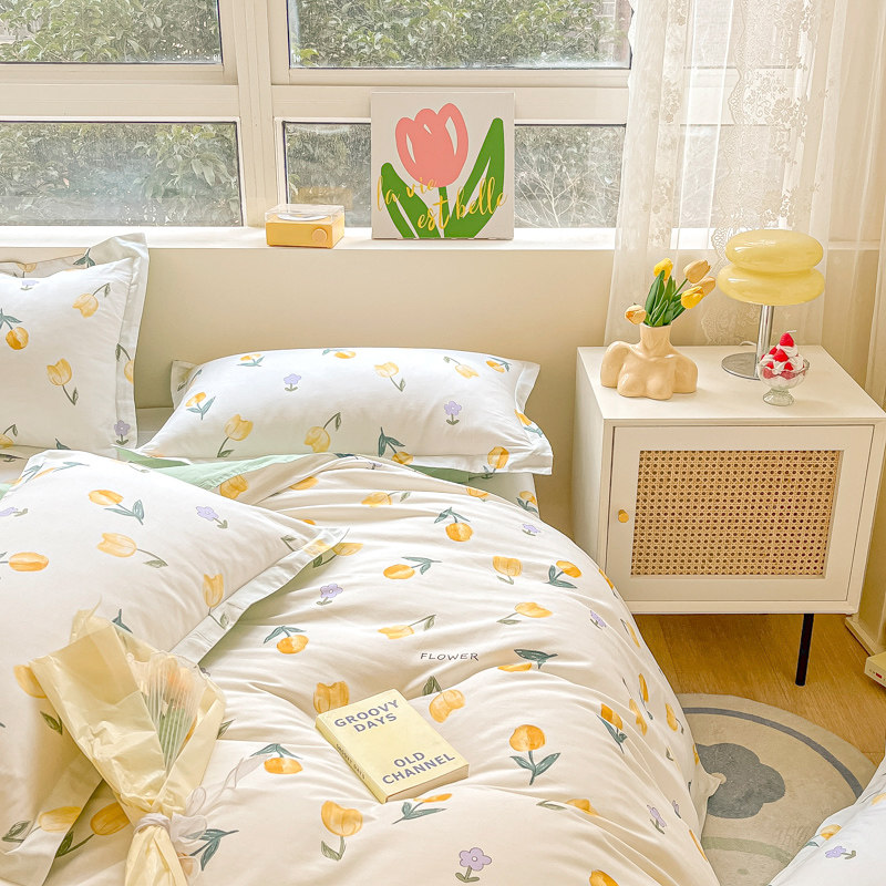 纯棉枕套一对装g48cmx74cm100全棉枕头套单人家用男40x60小枕芯套