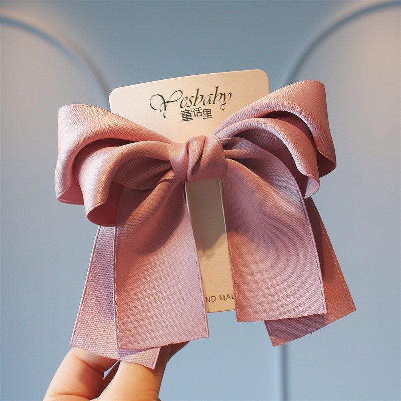 韩国儿童经典飘带公主蝴蝶结发夹简约百搭后脑勺头V饰女童顶夹发,童装/婴儿装/亲子装,发饰,淘宝优惠券,粉丝福利购,淘宝优惠卷