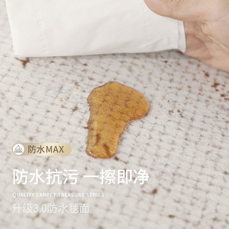 地毯客厅2025k新款中古侘寂风免洗可擦轻奢高级沙发地垫卧室床边