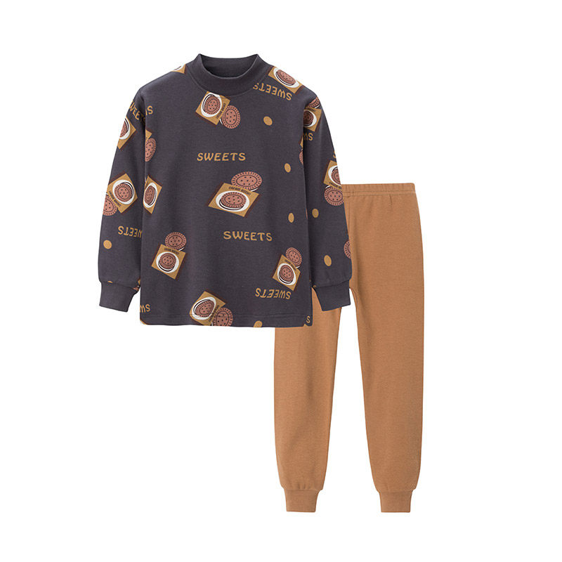 儿童秋衣秋裤套装纯棉半高领男童女童大J童棉毛衫宝宝中领保暖内,童装/婴儿装/亲子装,内衣套装,淘宝优惠券,粉丝福利购,淘宝优惠卷