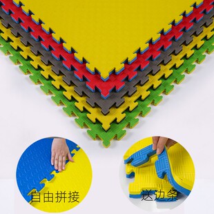 专业跆拳道地垫散打武术幼儿园街舞跆拳道垫子1T米泡沫地垫道馆垫