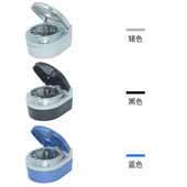 车载烟灰缸带led灯汽车多用y途仪表台桌面时尚 实用带盖小号车用品