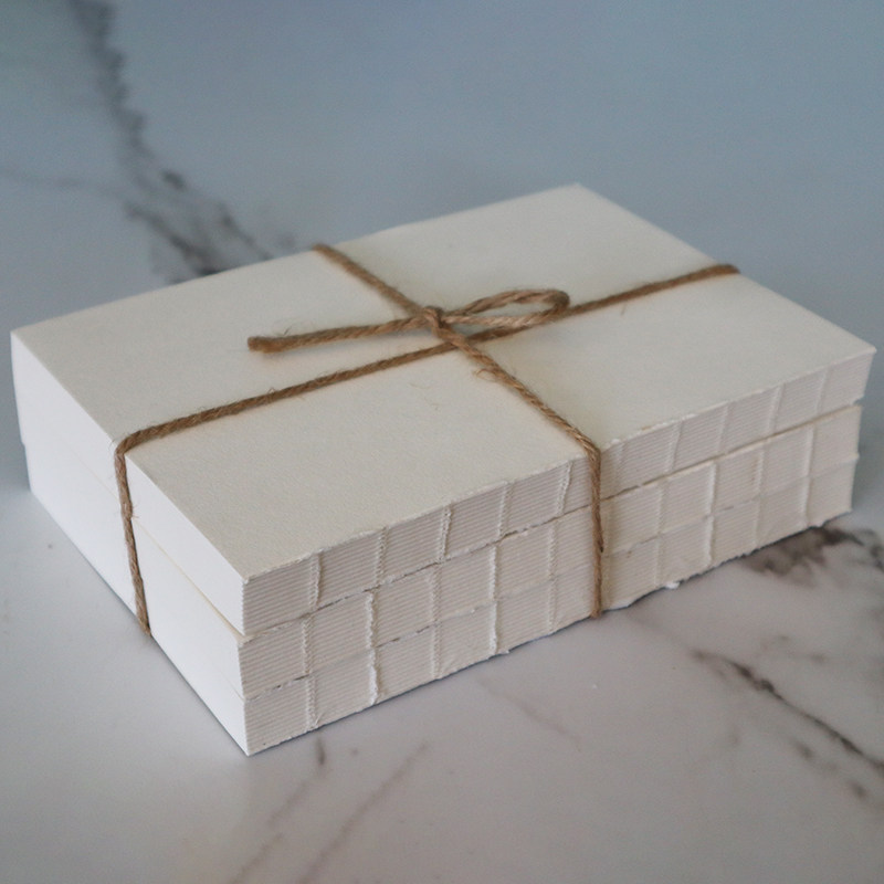 侘寂风复古e麻绳书捆 新中式样板房间书块摆件 展示柜书房装饰品