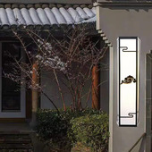 户外防水壁灯新中式 室p外简约壁灯小区别墅酒店大门口阳台过道壁
