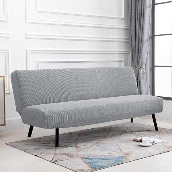 家用无扶手折叠沙发床套全包布艺沙发套防污纯色菠萝纹弹力防尘罩,居家布艺,沙发套,淘宝优惠券,粉丝福利购,淘宝优惠卷