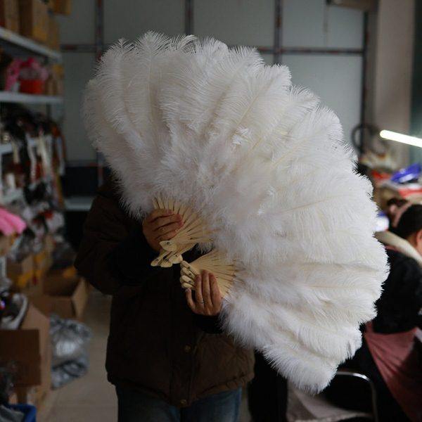 厂家鸵鸟羽毛扇子舞台表演走秀拍摄道具酒吧演出扇绒毛大扇子折扇,家居饰品,工艺扇/团扇/喜扇/折扇,淘宝优惠券,粉丝福利购,淘宝优惠卷