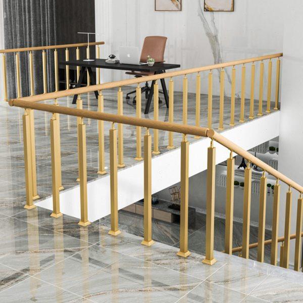 实木卡槽扶手楼梯中式立柱现围栏阁楼保护室内复式楼阳台护栏杆,全屋定制,楼梯立柱,淘宝优惠券,粉丝福利购,淘宝优惠卷