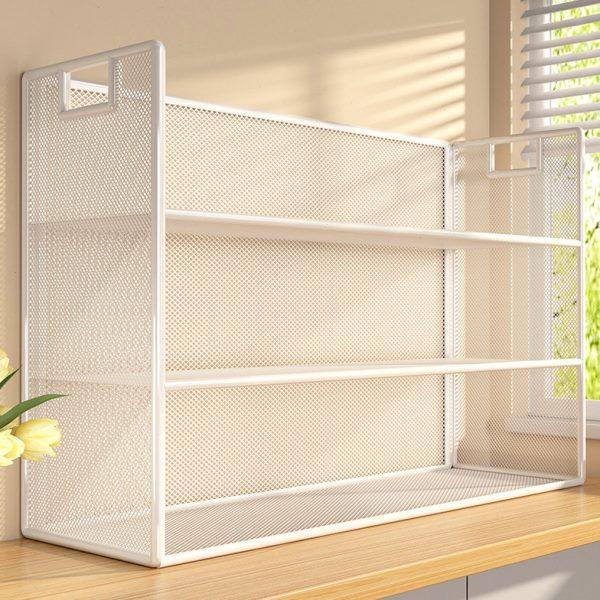 桌上书架桌面置物架公桌收纳架宿舍书桌学习桌多层小层架分朋珍,收纳整理,书桌收纳置物架,淘宝优惠券,粉丝福利购,淘宝优惠卷