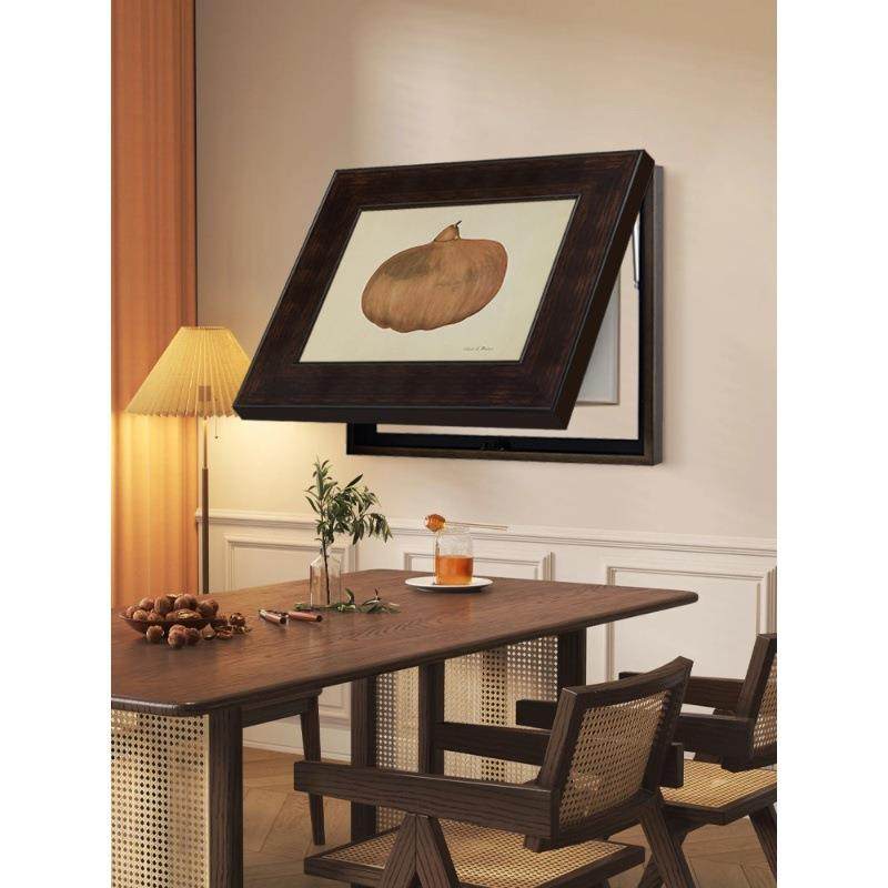 葫芦》法式复古中古风《电表装饰2画配电箱盒箱子遮挡挂画CMX205