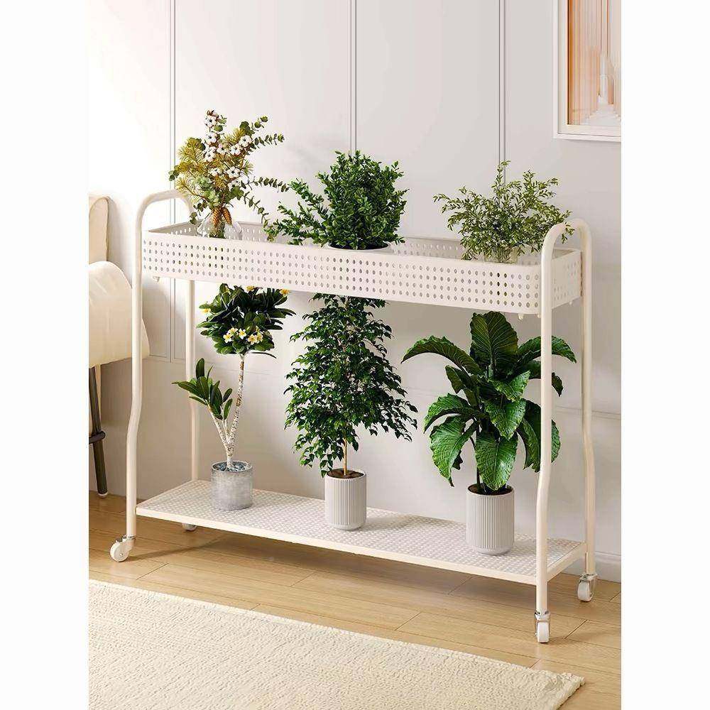 客厅移花架阳双台置物架铁动艺花985架子落地式室内带轮多肉花盆,住宅家具,花架/花几,淘宝优惠券,粉丝福利购,淘宝优惠卷