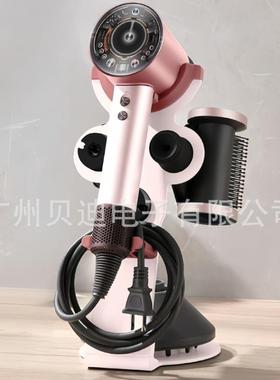 磁吸ERE浴吹风机置支物架免打不锈钢孔架室风筒收纳挂架桌面壁挂