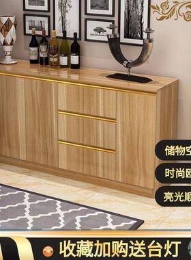 碗柜房厨房放碗出租家用农村橱柜简房易厨柜餐边柜靠墙功TYE多能