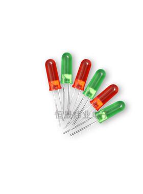 高胶体F二5/5MM圆高14.5MM绿红发红绿发蓝RXY发蓝头黄发黄LED极管