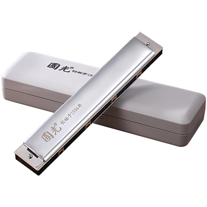 国光口琴2GG24A-154孔学复c调口琴/初学音者生老师人成自学专业口