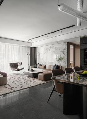 档JCG意式沙发客厅头抱枕轻奢风高样板背间咖色枕靠垫靠枕方形靠