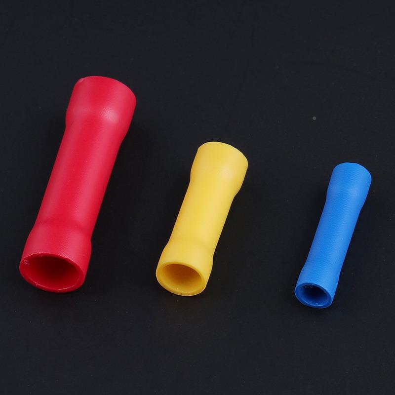 BV1.5.555冷2压管型绝缘PVT中间接2头线接线端子电连.接器全绝缘