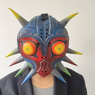热销款梅祖拉假面万圣节塞达CH-B127传说面尔具化舞妆的会乳胶头