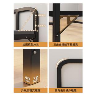 折床硬单人一床米二成人家OZG用小床午叠休板简易出租房用临时双