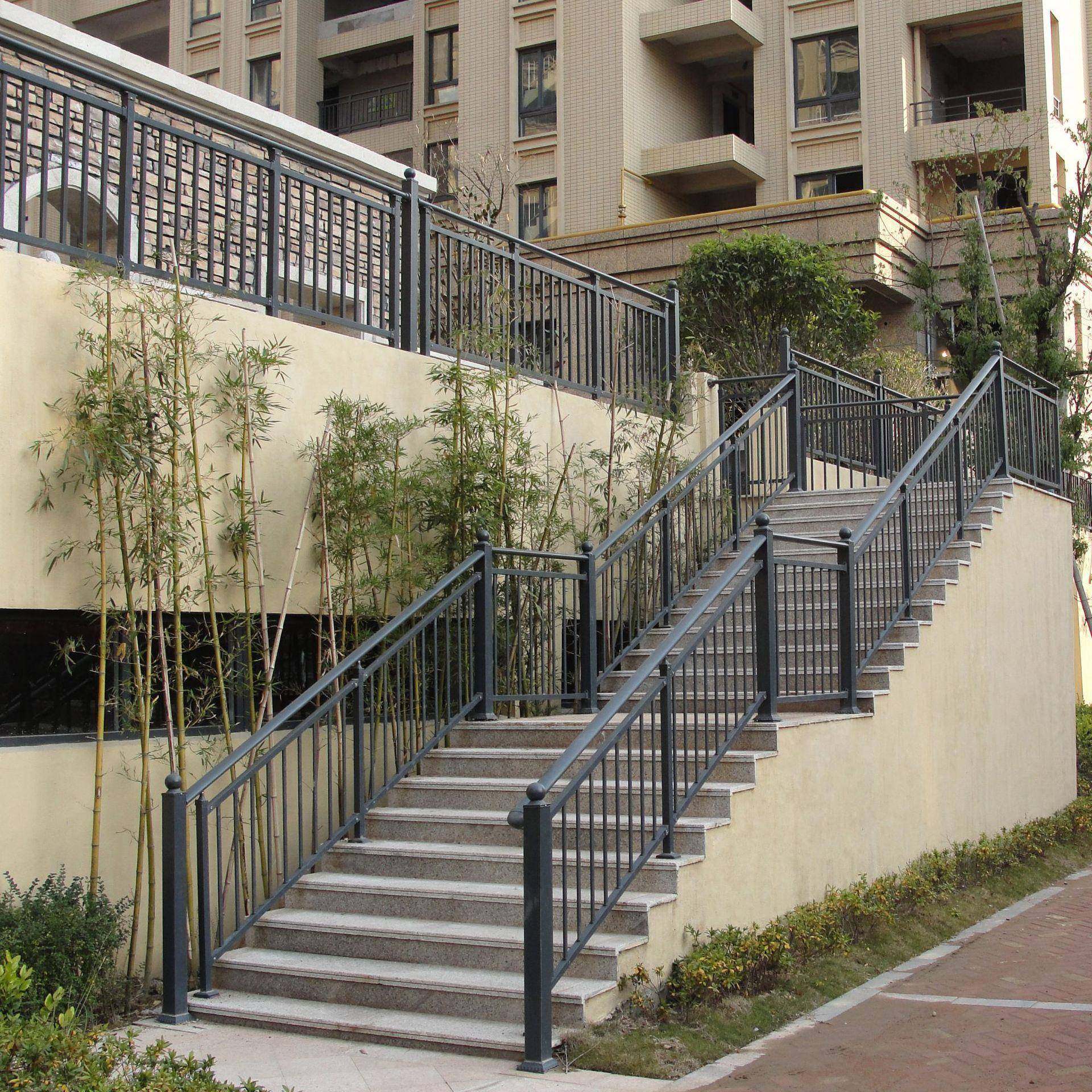 护栏家用屋顶室扶内护栏铝艺栏杆楼梯工手阳台连廊程用EOW农村庭