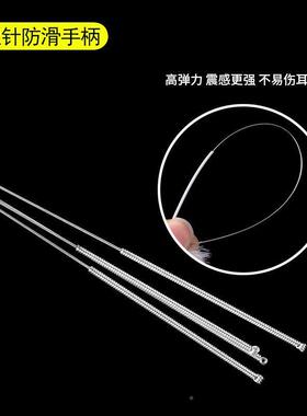 专IQW业打掏耳毛毛采朵耳工鹅具挖勺毛羽毛棒耳朵掏耳套耳装