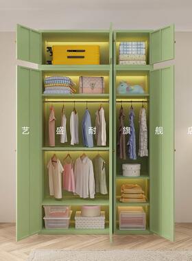 柜衣顶柜组合家两门用卧室童简约现代铁皮CJO储物柜出租房用儿收