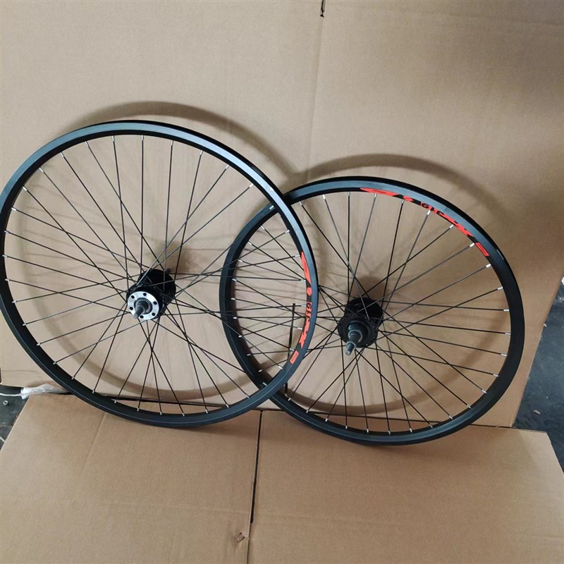 山地车车圈刀圈自行车钢圈18-24-26铝圈碟刹专用圈轮组整套车圈