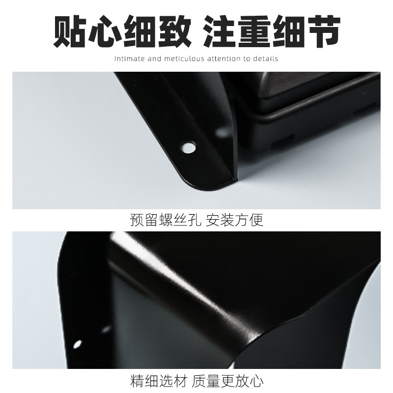 海康人脸识别室外门禁防雨罩别墅可视对讲防水罩户外门铃保护罩