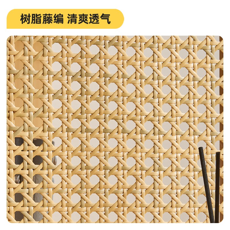 网红创意书架置物架落地异形格子柜家用多层藤编书柜简易收纳架子