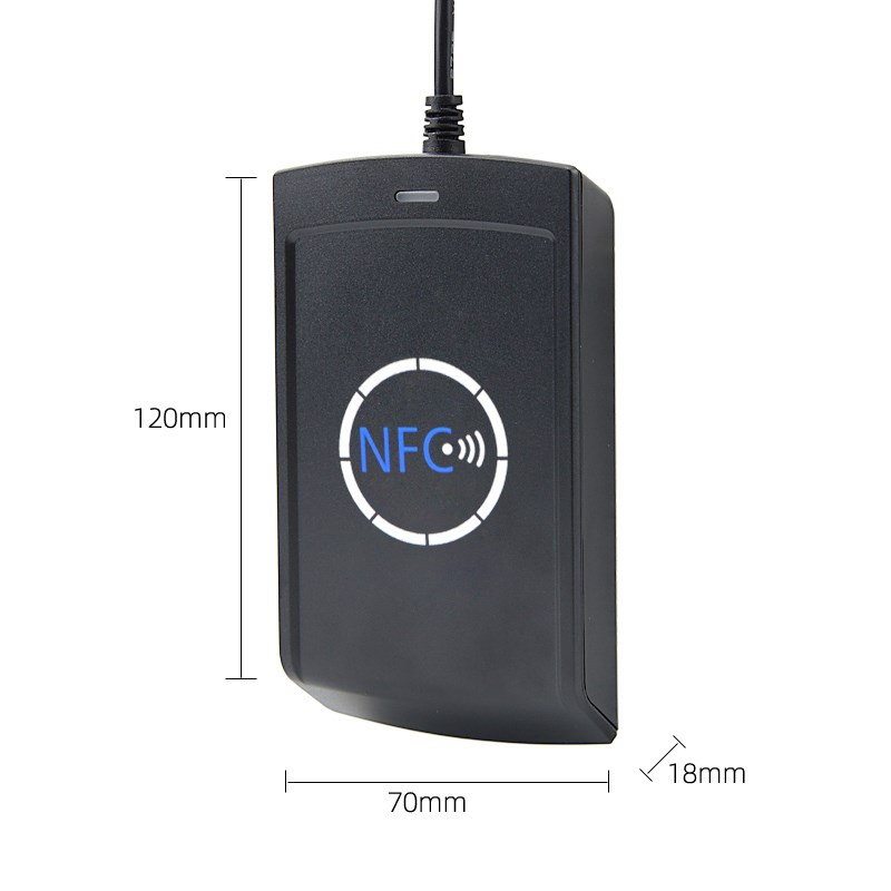 ISO14443A/ISO14443B/ISO15963三协议IC卡读写器NFC读卡器USB免驱