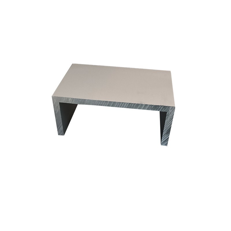 槽铝140*60*8mm 内径124mm铝合金U型卡槽导轨滑轨大铝槽C形铝挤型
