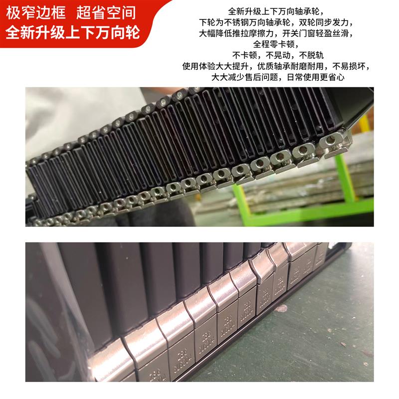 铝合金折叠门推拉门车库隔断门防火门阻燃厨房卫生间阳台商铺家用