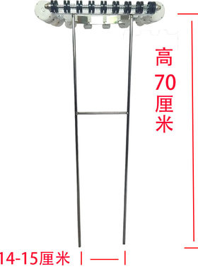 黑旋风数码烫发机通用支架拉线盒挂钩发廊烫发杠子热烫机器吊架子