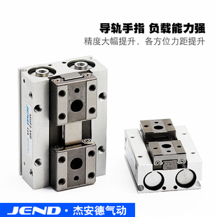MHF2-8D气动手指气缸平行滑台12D/16D/20D/D1/D2/D1R/D2R薄型气爪