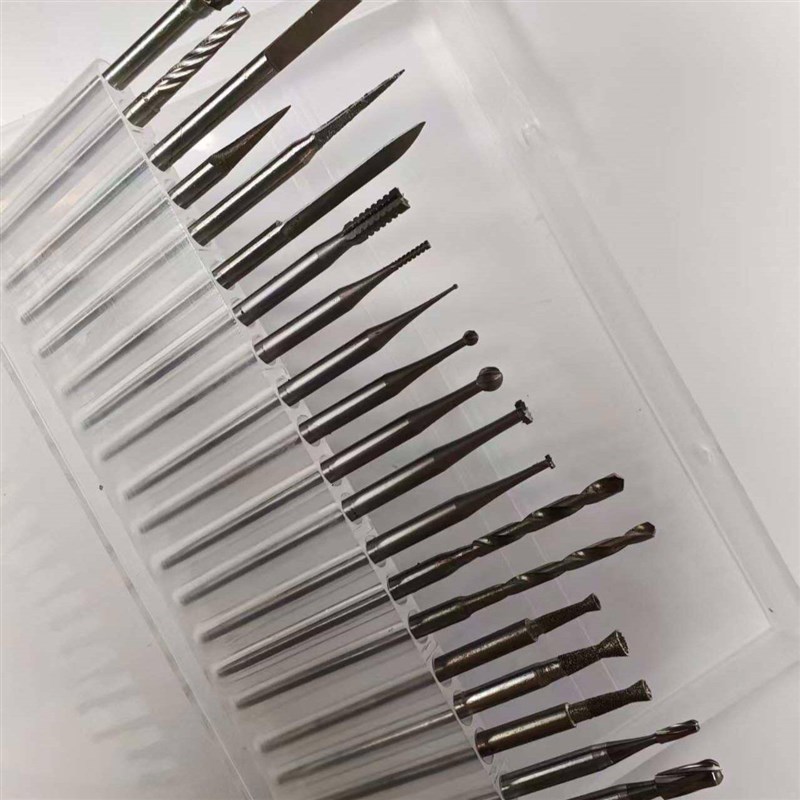 新手入门核雕刀头套装20支组合2.35mm电动牙机雕刻刀核雕清底刀