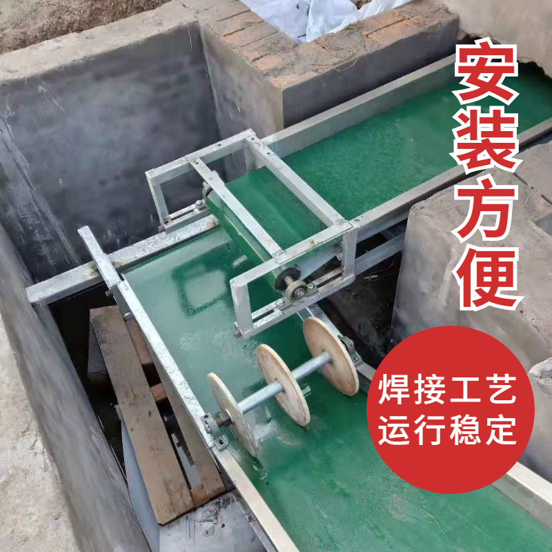 养殖场横向提升清粪机输送带羊鸽子鸡兔鹌鹑舍用品全套自动刮配件