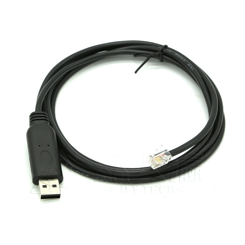 usb转rj11 rj12调试线串口rs232控制配置线 收银机电子秤专用线