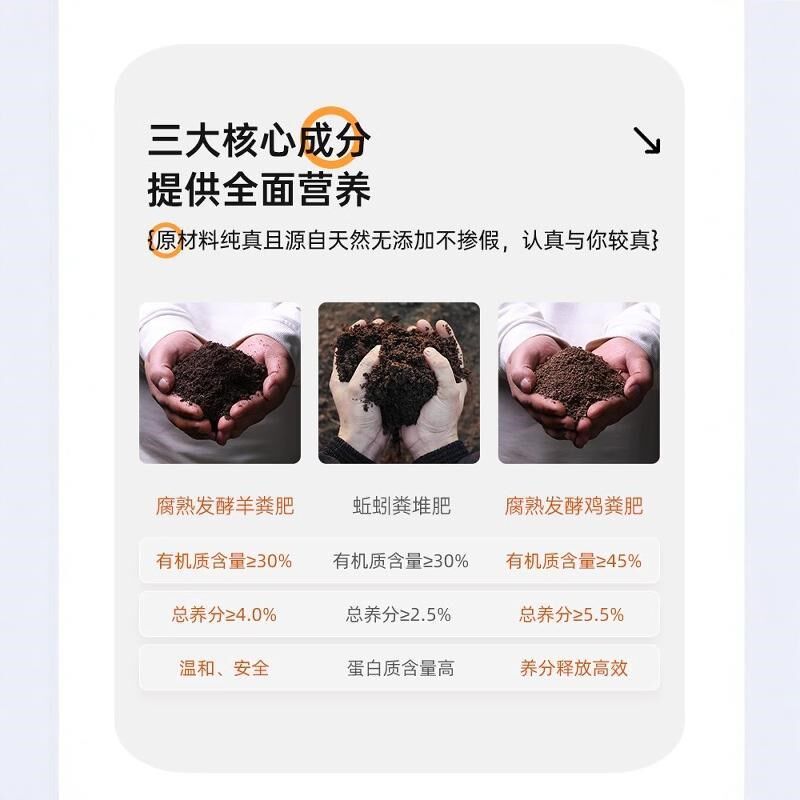 羊粪发酵有机肥料营养土种花专用通用型蔬菜肥内蒙古发酵纯农家肥