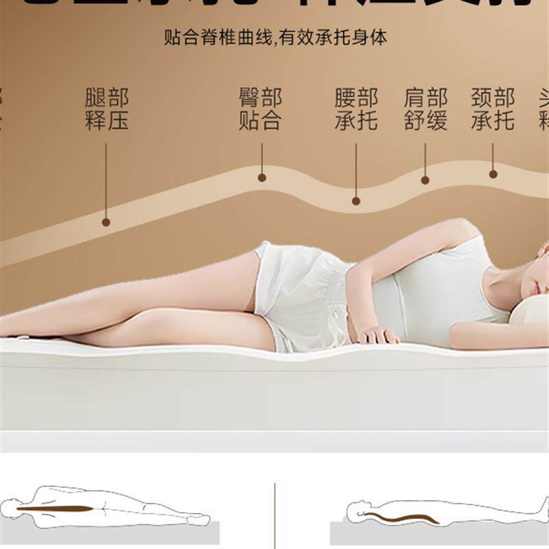 泰国天然乳胶进口正品记忆海绵床垫家用学生宿舍儿童橡胶软薄垫子