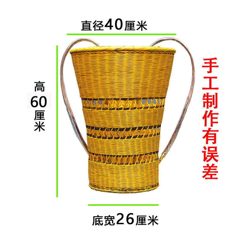 竹竹篓双肩重庆编婴儿大号手工背篼小孩宝宝竹竹篓舞台道具包邮