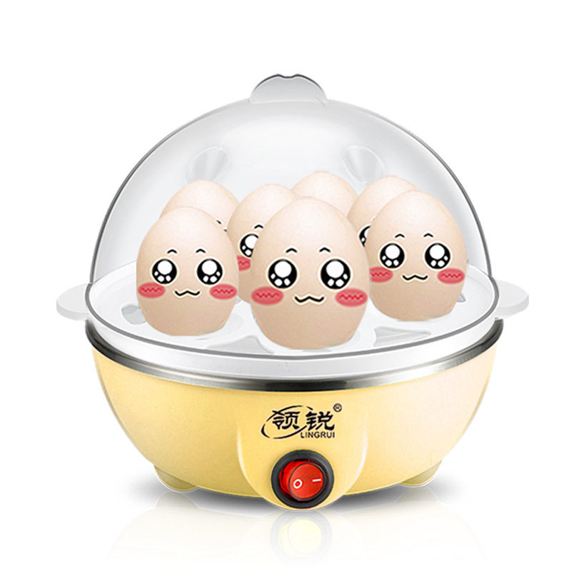 领锐蒸蛋器迷你多功能煮蛋器不锈钢家用双层煮蛋神器早餐机小家电