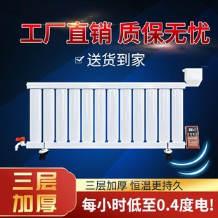 注水电暖器电暖气取暖器家用水暖电暖气片L大面积省电水循环取暖
